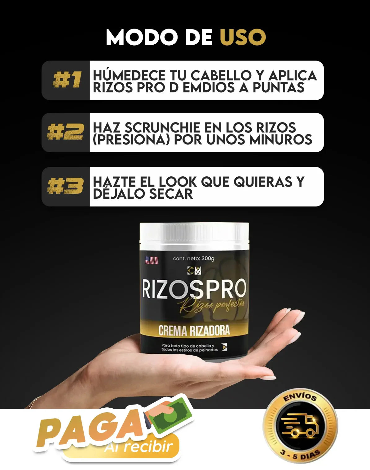CREMA RIZOS PRO By Dr USA